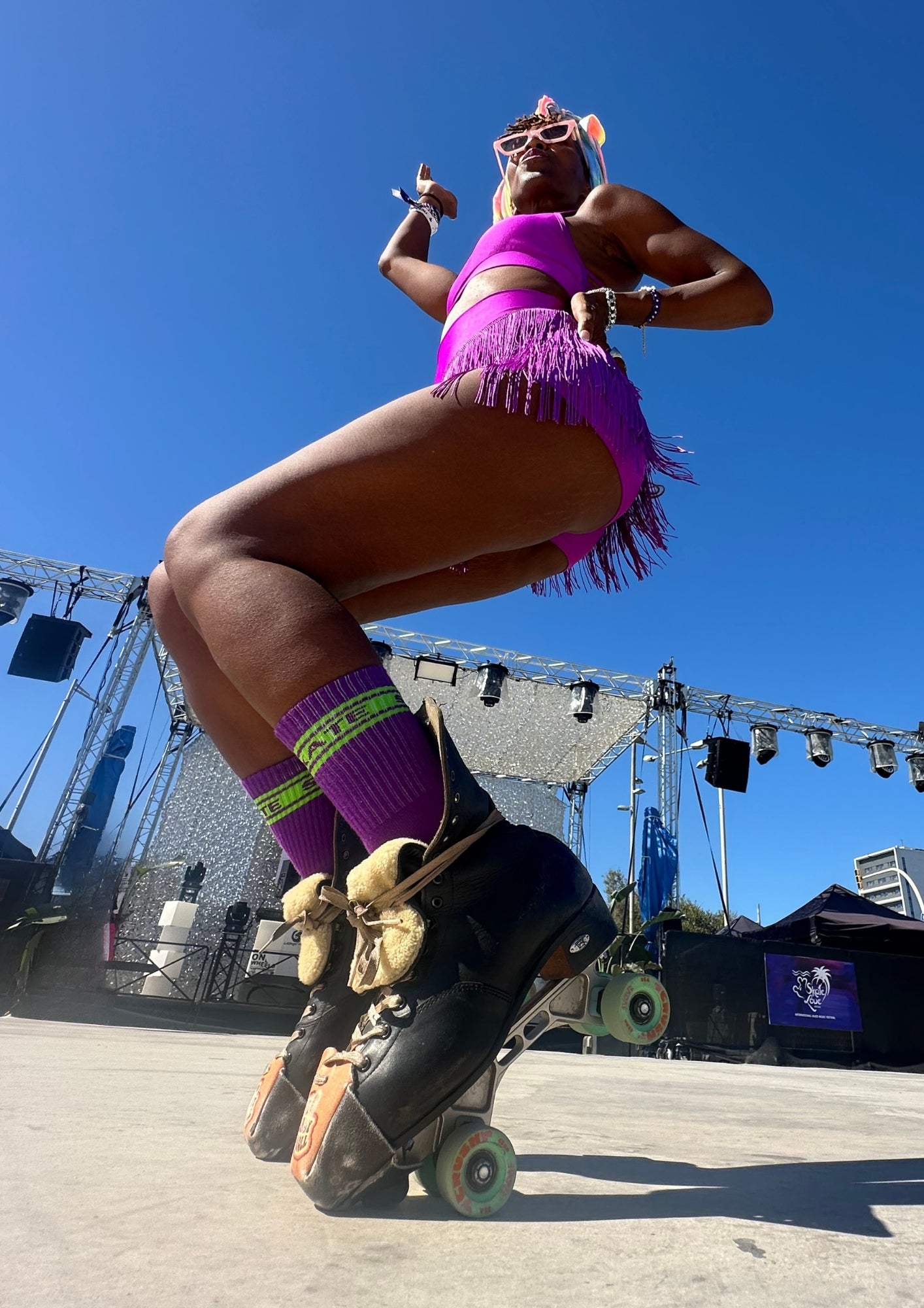 SKATE SOCKS Purple