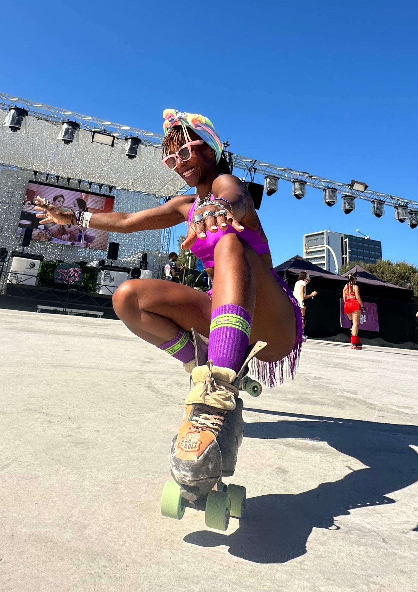 SKATE SOCKS Purple
