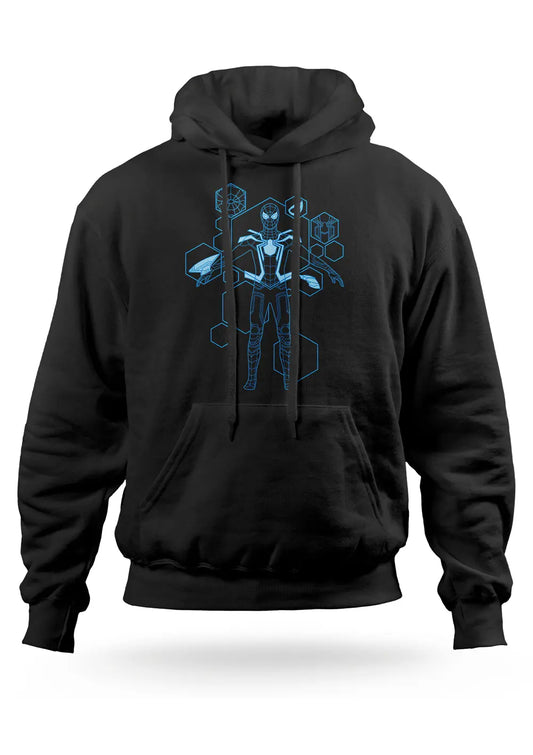 Felpa con Cappuccio Spiderman Supereroi Marvel